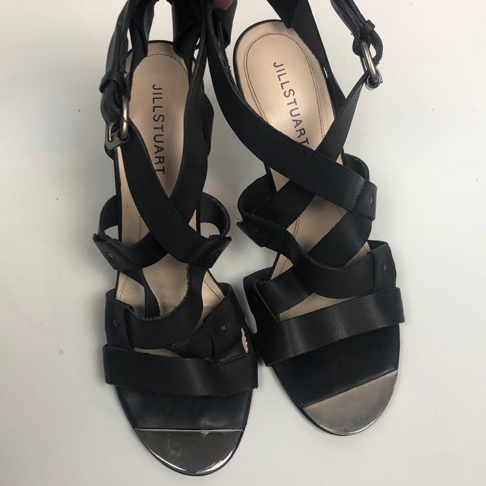 JILL STUART STRAPPY SANDALS HEEL